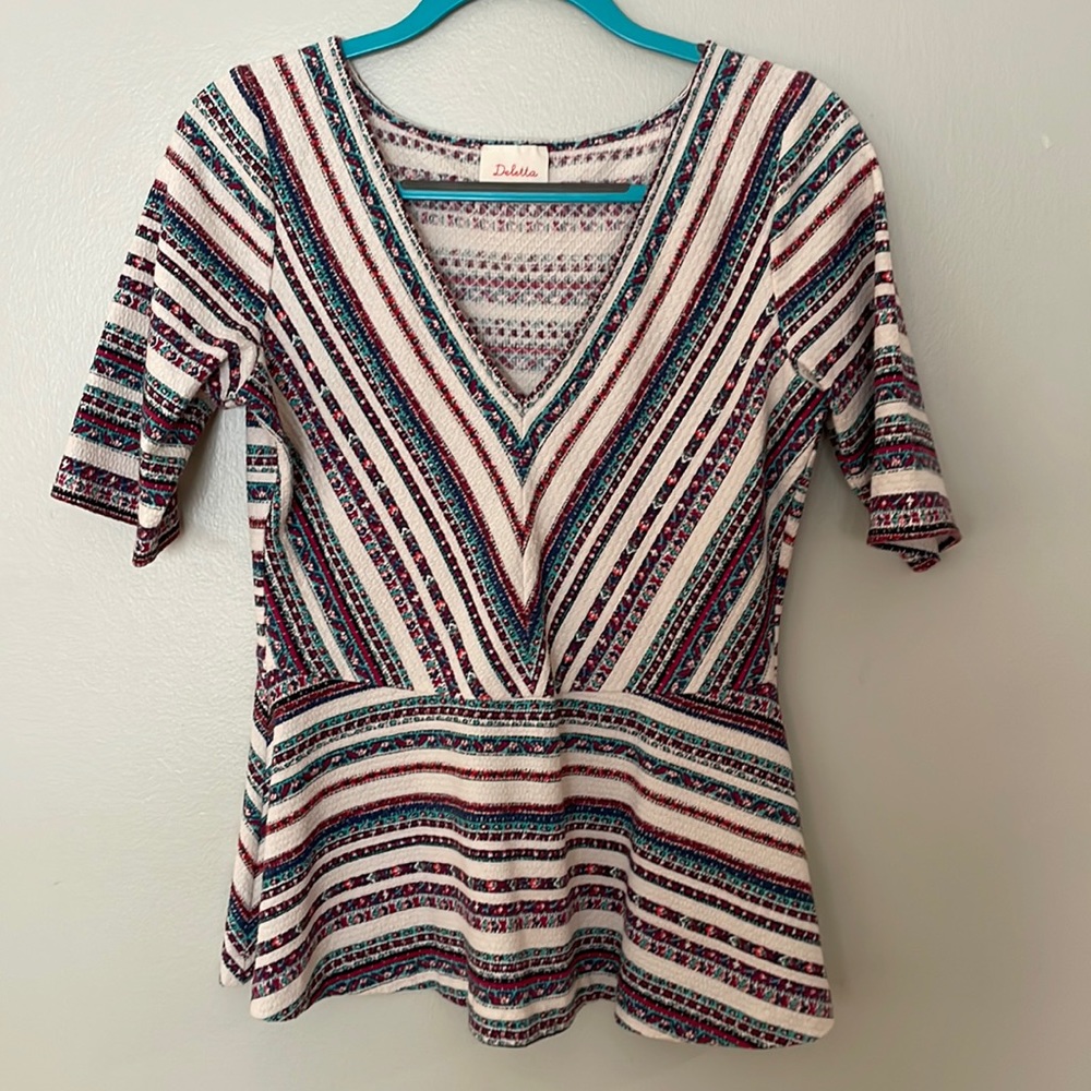 Anthropologie top by Deletta